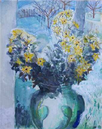 Winter Flowers 1 30x37cm