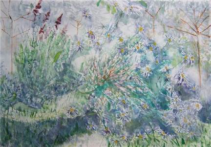 Wet Garden 53x38cm